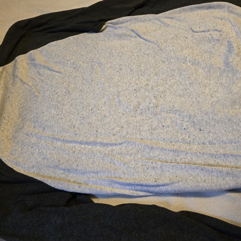The Rail Black and Gray Knit Sweater